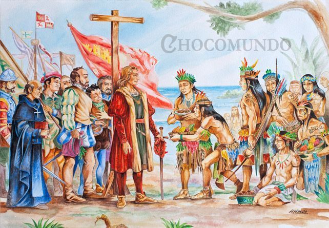 Colón descubrimiento del Nuevo Mundo